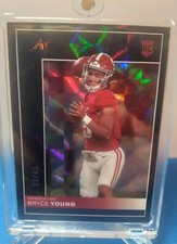 2023 Chronicles Draft Picks BRYCE YOUNG *Pinnacle Purple Foil Checker RC* # 3/49