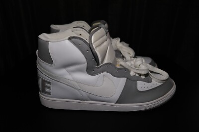Vintage Nike Terminator High 2003 Size 14 New White Grey Sneakers 