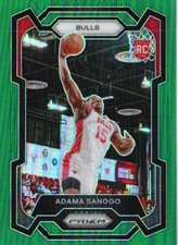 2023-24 Panini Prizm #286 Adama Sanogo Prizms Green