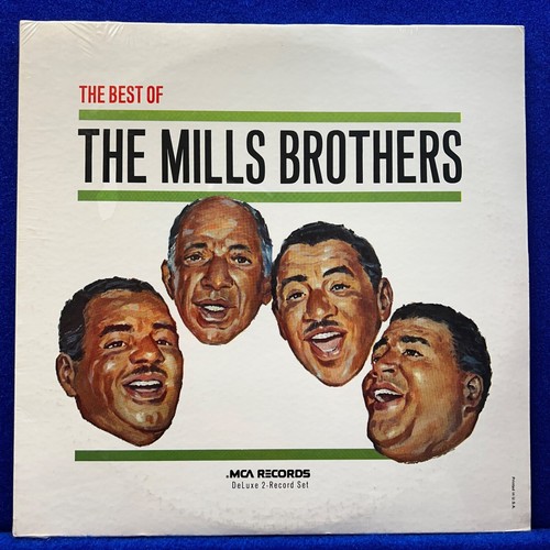 MILLS BROS Best Of 12" Vinyl Record Album Duel LP set NEW SEALED MCA2-4039 MINT