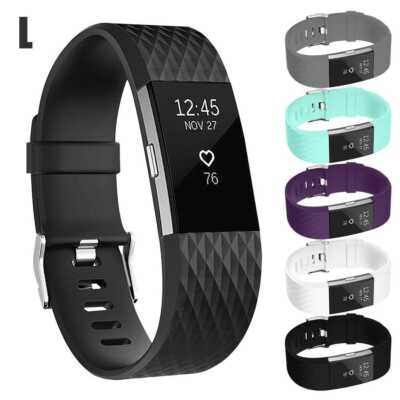 FITBIT CHARGE 2 BRACELET TAILLE L NOIR