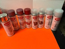 8X Krylon Glitter Blast Glitter Spray Paint , CLEAR, DIAMOND, CHERRY, 5.75 oz