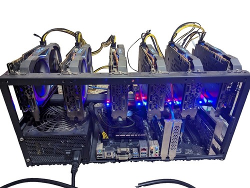 Bitcoin Mining Multiple 3060 Mining Rig RIG GPU NVIDIA RTX 3060