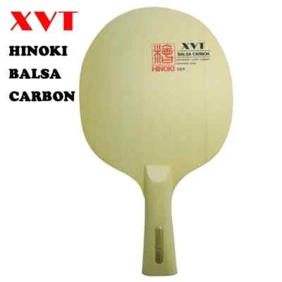 XVT HINOKI BALSA Carbon Lightest Table Tennis paddle/ Table Tennis Blade