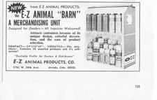 E-Z Animal Products Co Arvada Colorado Merchandising Vintage Magazine Print Ad