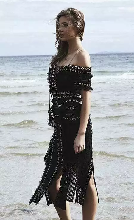 THURLEY BLACK MAGIC DRESS