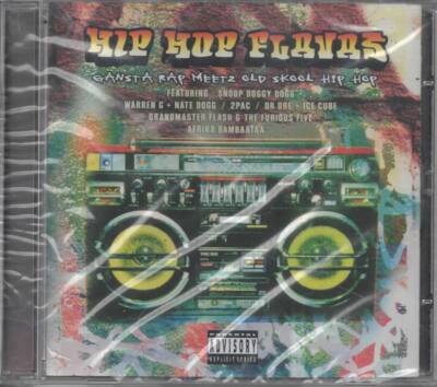 Hip Hop Flavas CD NEU Snoopy Doggy Dogg Warren G Nate Dogg 2Pac Ice Cube