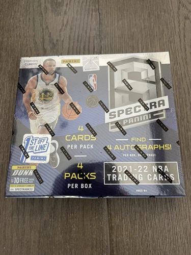 2021-22 Panini Spectra NBA FOTL Sealed Factory Box