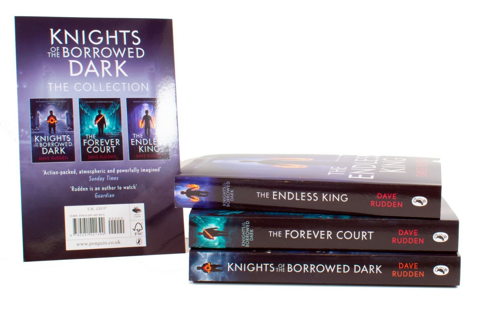 Knights Of The Borrowed Dark 3 Books By Dave Ru - Young Adult - Paperback