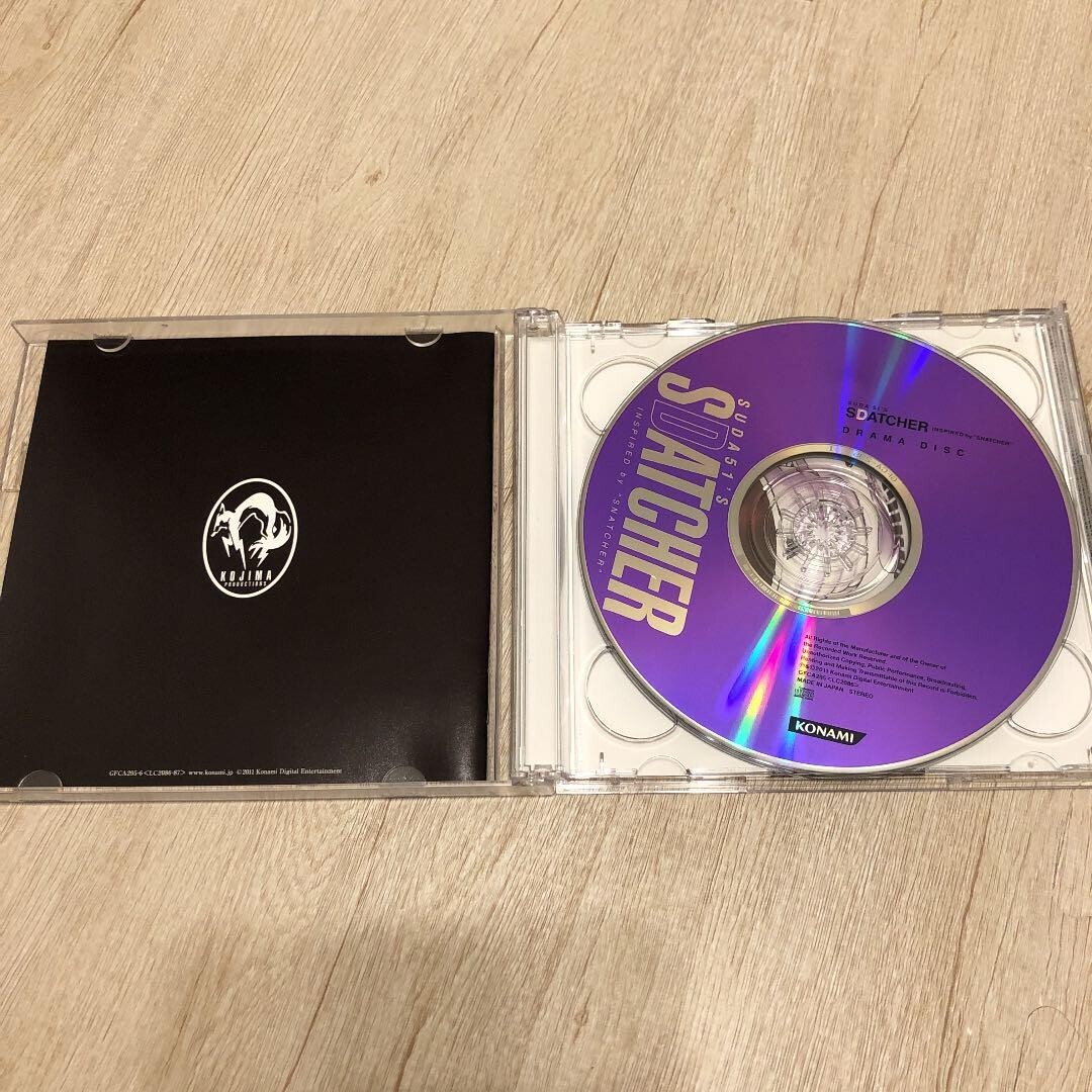 SNATCHER SOUNDTRACK CD Game music SUDA 51'S SDATCHER