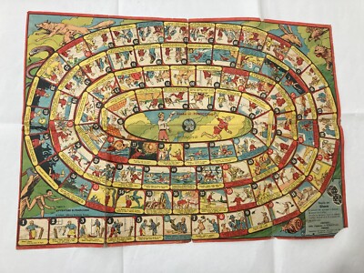 PINOCCHIO GAME - GOOSE GAME FREE PHARMACY ROBERTS FLORENCE 1937