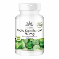Gotu Kola Extrakt 750 Mg - 120 Tabletten Mit Zink + Vitamin C | herba direkt