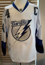 Reebok CCM Tampa Bay Lightning Vincent Lecavalier NHL Jersey Size 48 RARE
