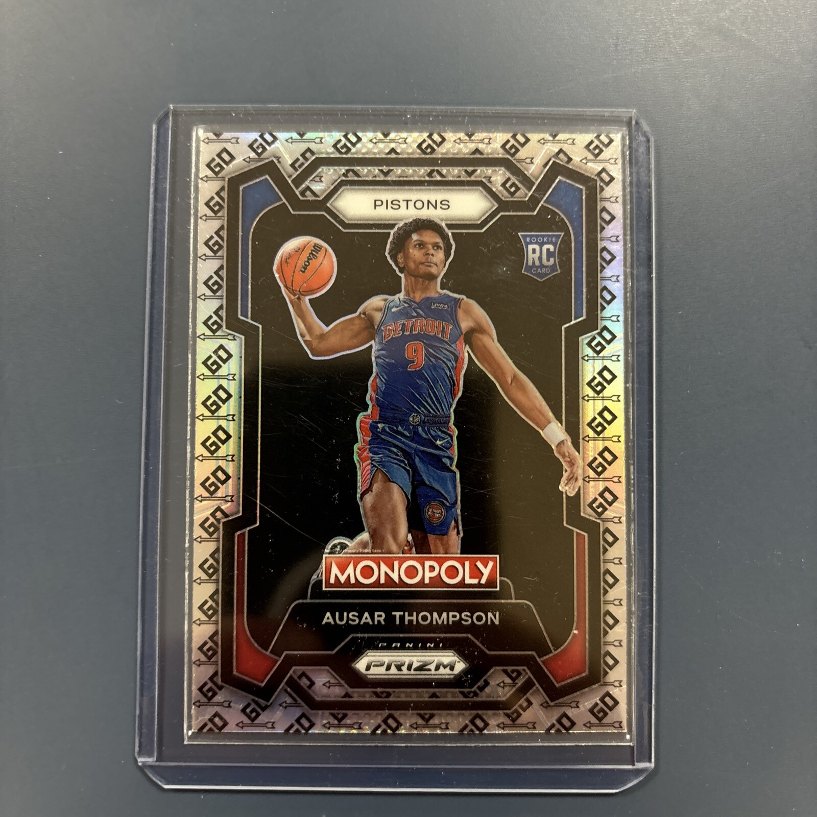 2023-24 Panini Prizm Monopoly - GO Space Prizm # 27 Ausar Thompson