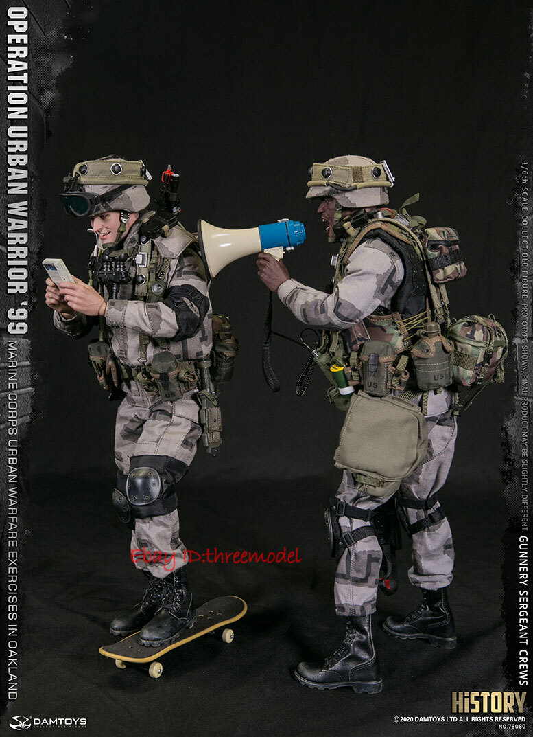 DAMTOYS DAM 1/6 78079 78080 Lance corporal Scott Gunnery sergeant DAMTOYS DAM 1/6 78079 78080 Lance corporal Scott Gunnery sergeant