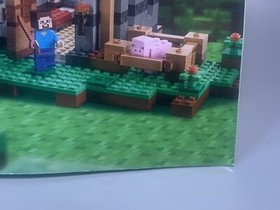 Lego Minecraft The First Night Assembly Manual Set # 21115 (BOOK ONLY)