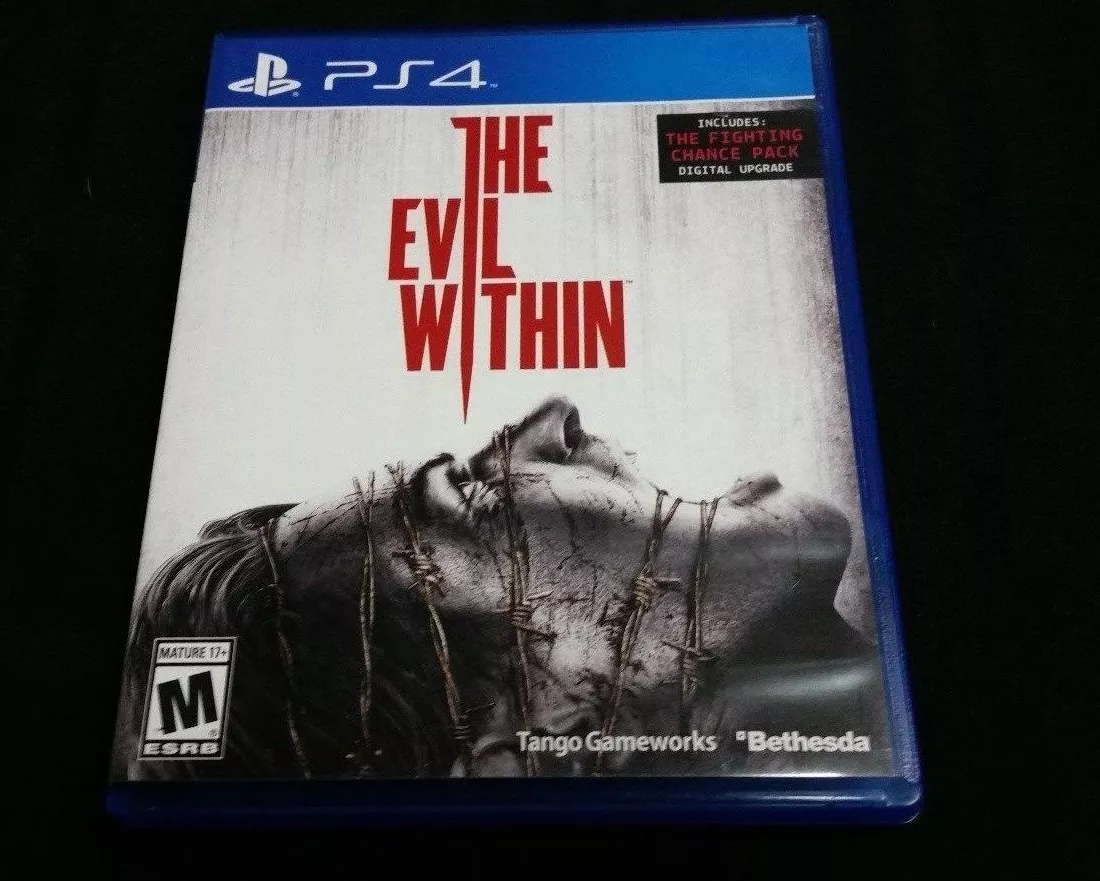 Replacement Case ONLY for) THE EVIL WITHIN PLAYSTATION 4 PS4