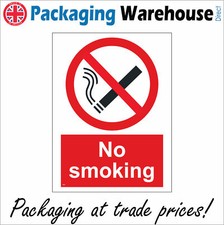 NS001 NO SMOKING SIGN CIGARETTES BUTTS VAPING WORKPLACE OFFICE PUBLIC BUILDINGS