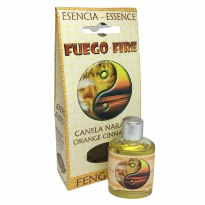 Feng Shui Fire Energy Orange Ceylon Cinnamon Essential Fragrance Oils by Flaires