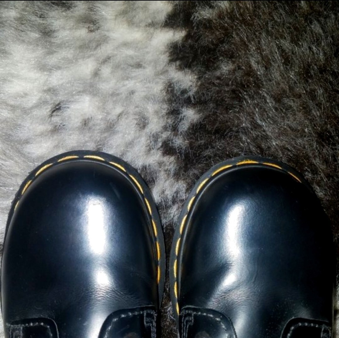 【極美品・レア品】Dr.Martens DEMIZE 【UK3 / 22cm】 Dr. Martens Women's Jungle Combat Boot, Black Oxford, 3 UK