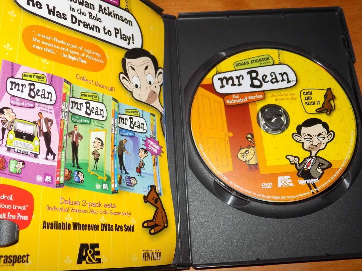 MR BEAN ANIMATED SERIES Rowan Atkinson A&E Animated TV Series 2