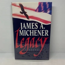 Legacy by James A. Michener (Hardcover Book) Historical, Classics, Politics
