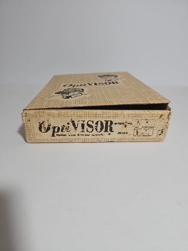 Vintage Donigan DA-3 Opti-Visor Optical Glass Headlamp Magnifier w/Box - Picture 2 of 12