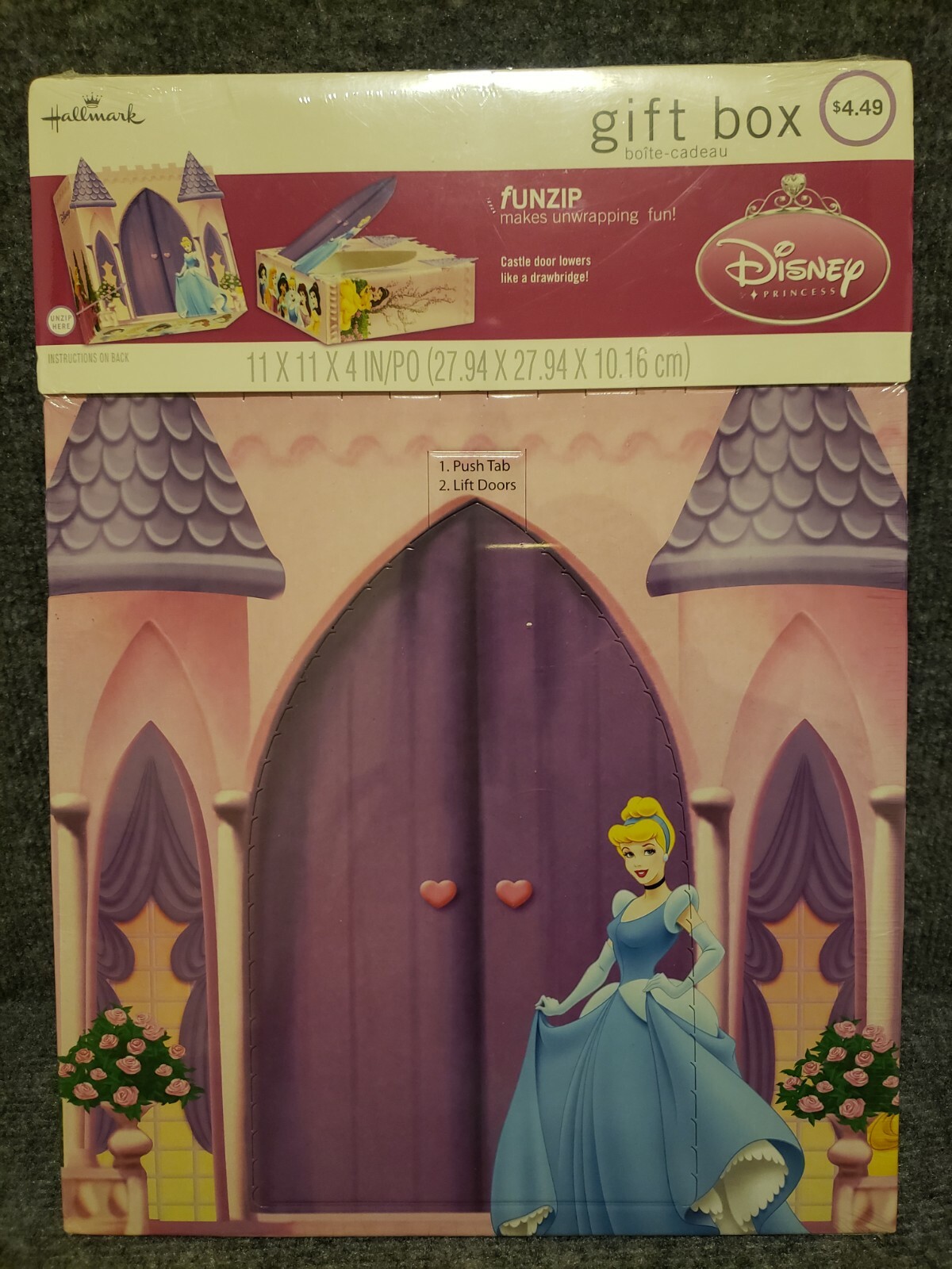 Hallmark Disney Princess Castle Gift Box 