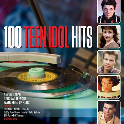 100 Teen Idol Hits - 100 Original Teenage Favourites On 4CD NEW/SEALED