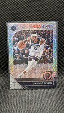 2019-2020 NBA Hoops Premium Stock Dangelo Russell Prizm Silver Mojo #18