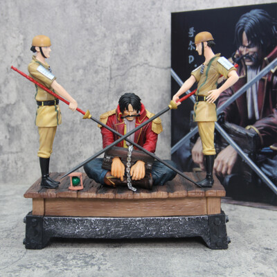 Anime One Piece The scaffold Gol·D·Roger Action Figure Collection Toy Box Gifts