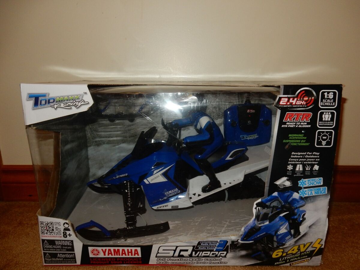 YAMAHA SR VIPER SNOWMOBILE 2.4G R/C 35M RANGE BRAND NEW FREE YAMAHA SR VIPER SNOWMOBILE 2.4G R/C 35M RANGE BRAND NEW FREE