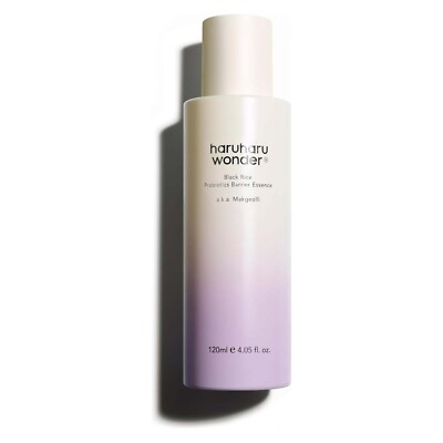 HARUHARU WONDER Schwarzer Reis Probiotika Barriere Essenz 120ml - Vegan *UK-VERKÄUFER*