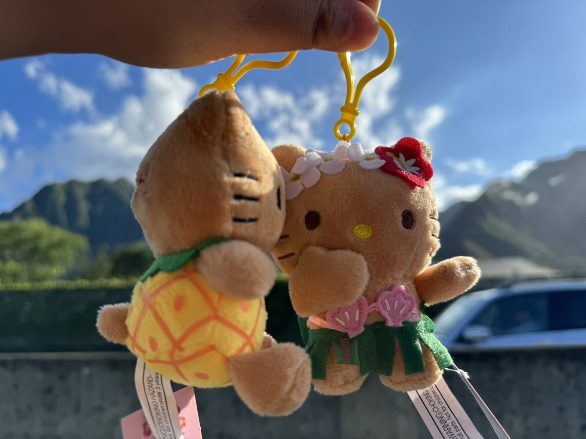 Sanrio Tan Hello Kitty Plush 4