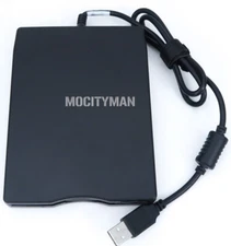 Bytecc Portable Diskette Drive External for 3.5" 1.44Mb Floppy Disk  BT-144