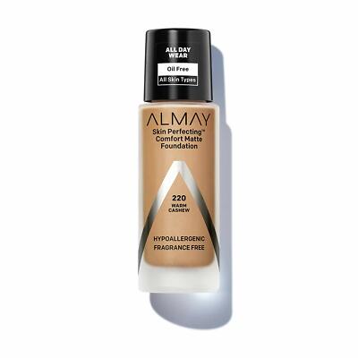 Almay Skin Perfecting Comfort Matte Foundation ~ Choose Your Shade