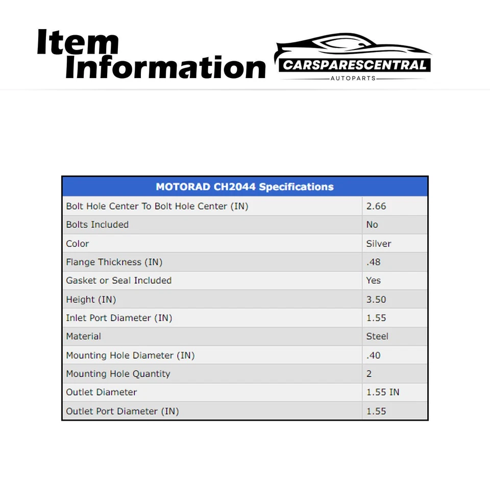 Salida de agua refrigerante motor 7,5 L Ford F-350 1995 1996 1997 Foto 4 de 4