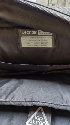 Tech Air Laptop Messenger Bag ~ Spacious Many Compartments ~Dark Grey~ Shoulder - 第 15/24 張圖片