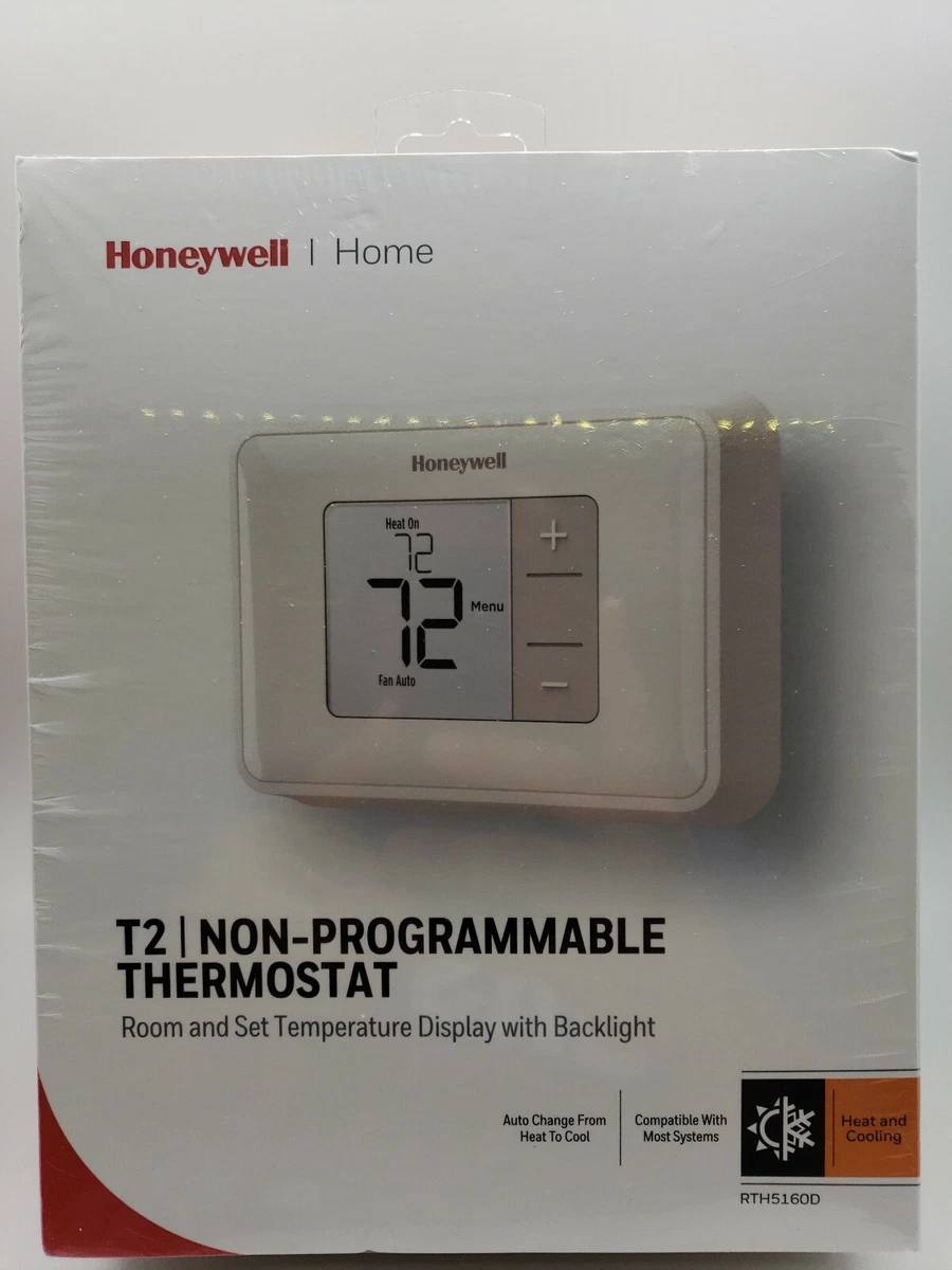 Honeywell (RTH5160D) - T2 | Non-Programmable Thermostat - White - New | eBay