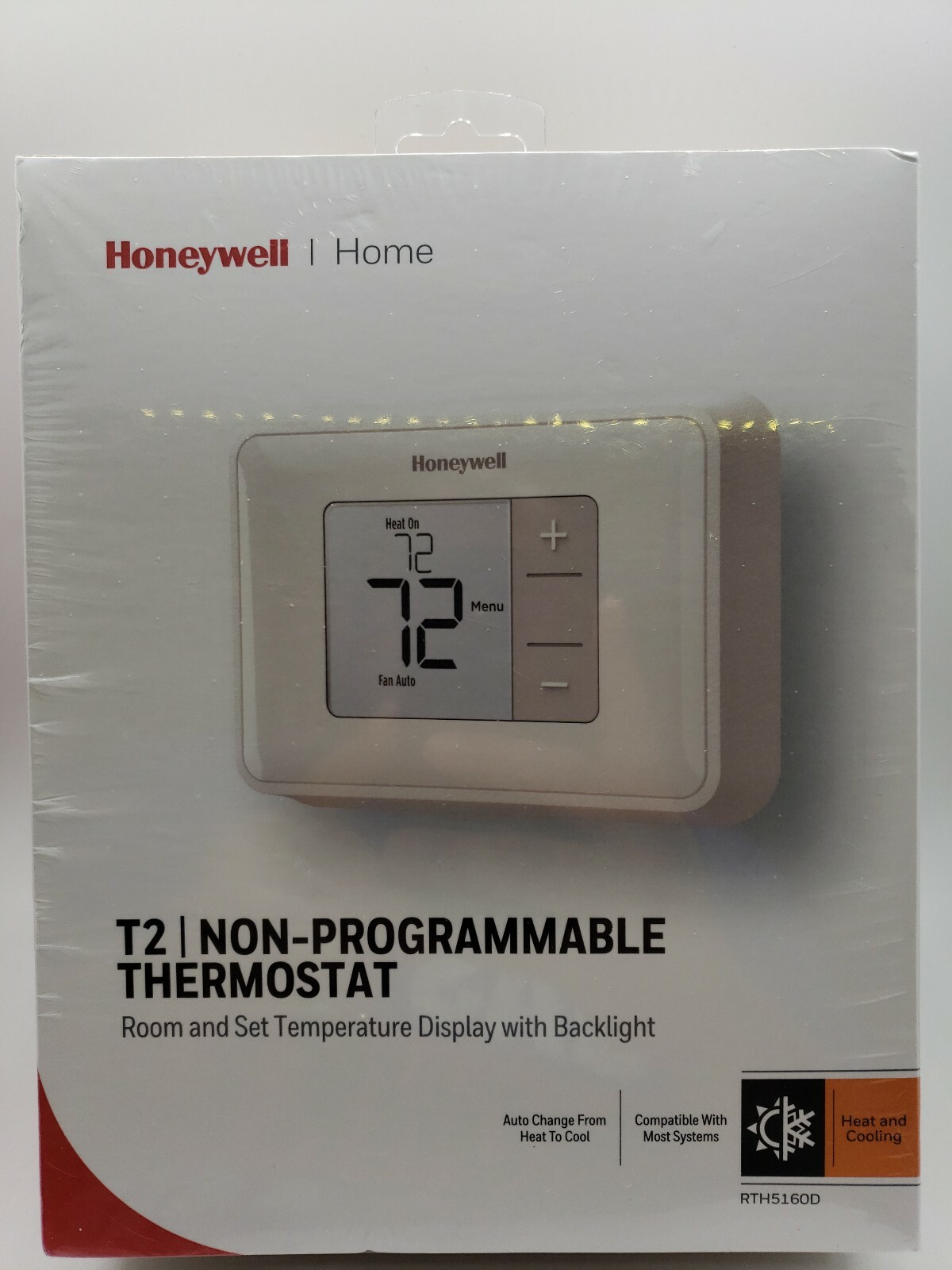Honeywell (RTH5160D) - T2 | Non-Programmable Thermostat - White - New | eBay