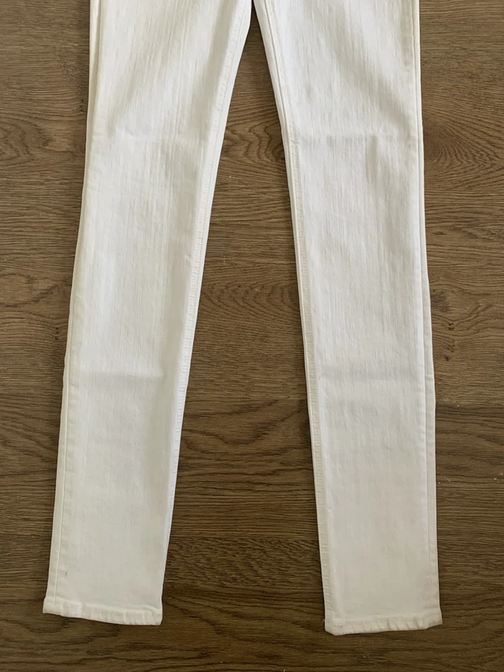 RAG & BONE £200+ High Rise Skinny White Stretch Denim Jeans 26 UK 8 US 4 S BNWT - Image 4 of 4