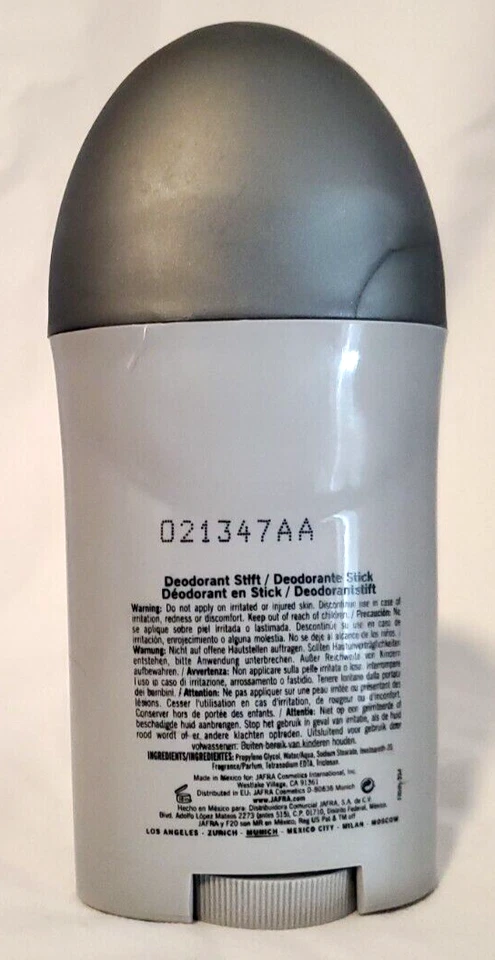 JAFRA F20 дезодорант твердый палочка для мужчин 2 унций (новый) Рекомендуемая розничная цена производителя $14 (не вкл. Доставка) - Изображение 3 из 3