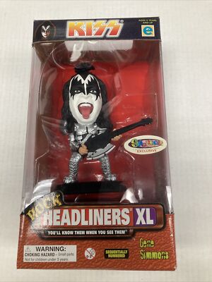 ヘッドライナーズ XL KISS ROCK HEADLINERS フィギュア Kiss Gene Simmons Rock Headliners XL Figure | eBay
