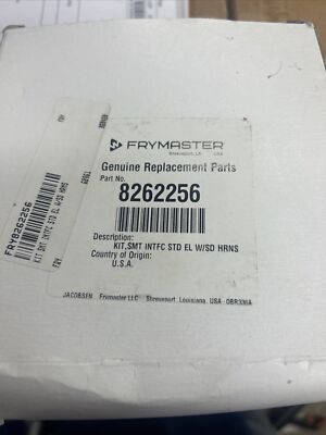 Frymaster KIT,SMT INTFC STD EL W/SD HRNS 8262256 1066659 Rev.C