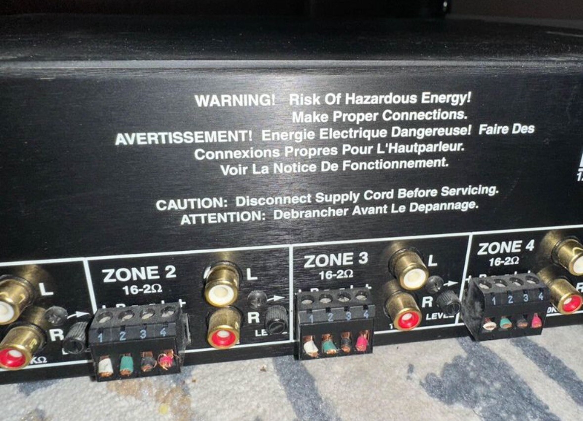 ADA Rhapsody PTM-1225 12-Channel Power Amp w/Power Cord | eBay