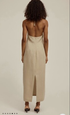 VENROY linen halter midi dress size small NEW SEASON | eBay Australia VENROY linen halter midi dress size small NEW SEASON | eBay Australia