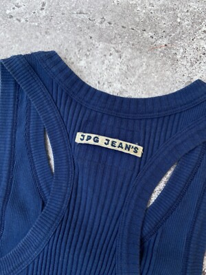 Jean Paul Gaultier vintage JPG Fringed Y2K Archive Tank Top