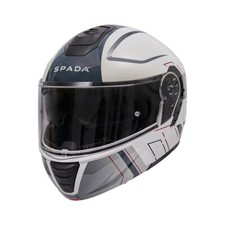 Flip Front White Grey Red