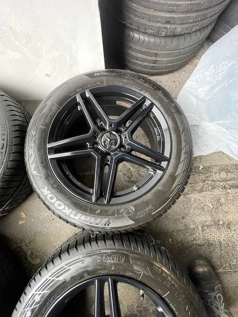 Felgen Mercedes W176 W246 W204 W212 X156 - ET 45 - Winterreifen 215/60R17 - Bild 4 von 4