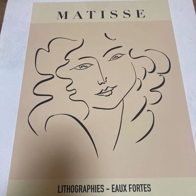 MATISSE litgraphies EAUX FORTES gallery poster | eBay
